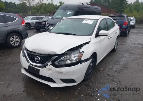 2016 Nissan Sentra Sv z USA, uszkodzony, nr VIN 3N1AB7AP5GY318461